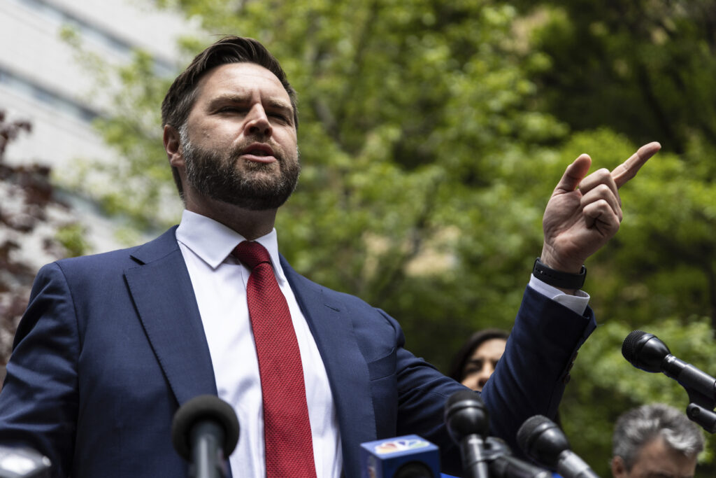 JD Vance criticizes Biden for using US veterans ad to ‘cover himself in glory