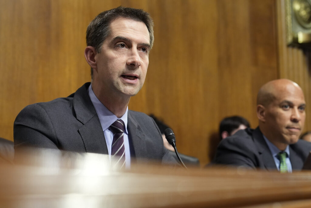 Tom Cotton blames Biden’s foreign policy for global unrest