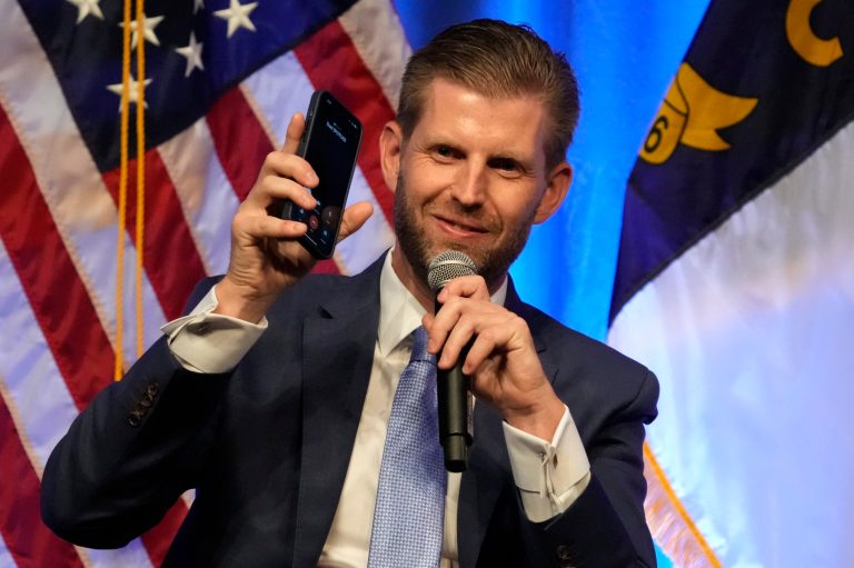 Eric Trump contends voters relate to Trump as the victim ‘some of their communities were’