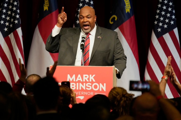 Mark Robinson blasts Democrats for DC anti-Israel protest ahead of Trump rally