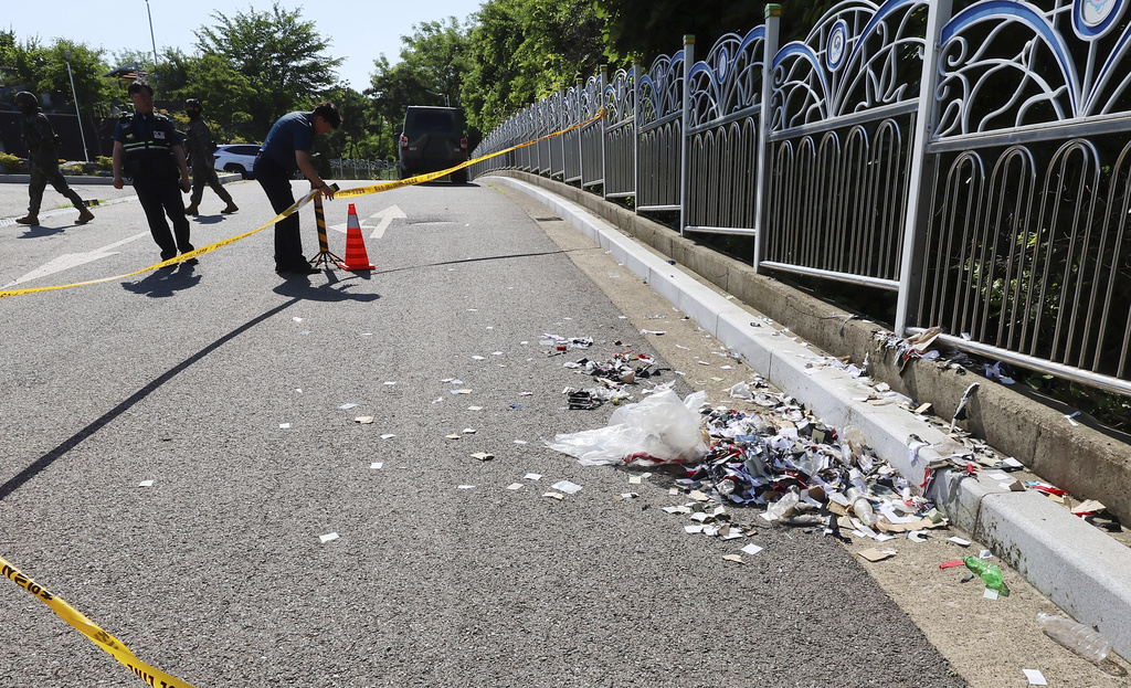 North Korea vows to stop dumping balloons of trash into South Korea