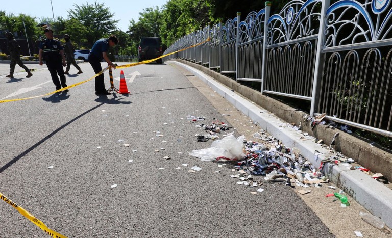North Korea vows to stop dumping balloons of trash into South Korea