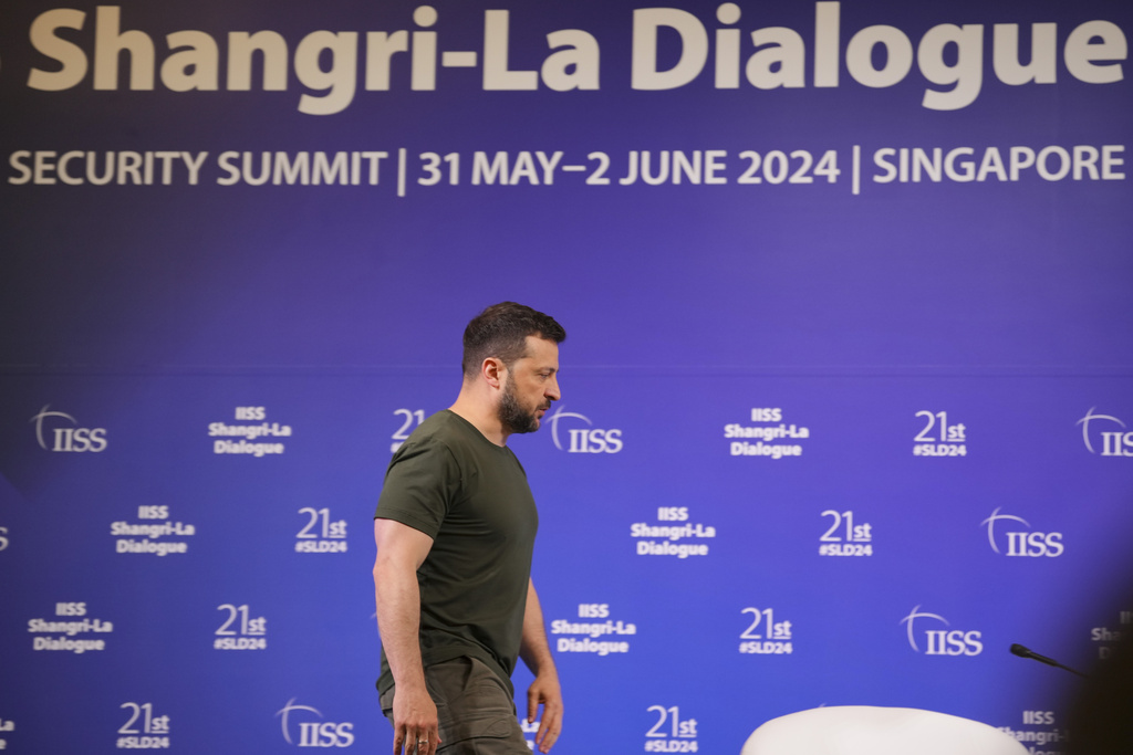 Zelensky accuses China of disrupting Swiss peace conference