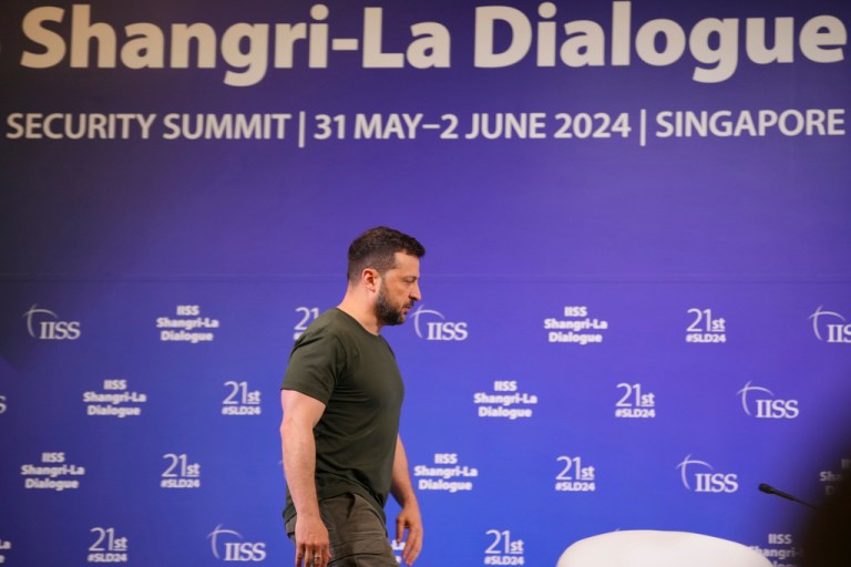 Zelensky accuses China of disrupting Swiss peace conference