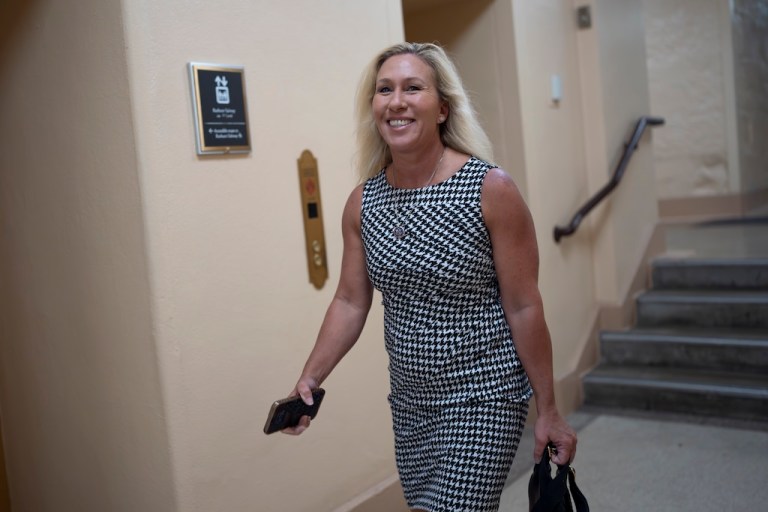 MTG threatens Biden impeachment vote if Johnson doesn’t move