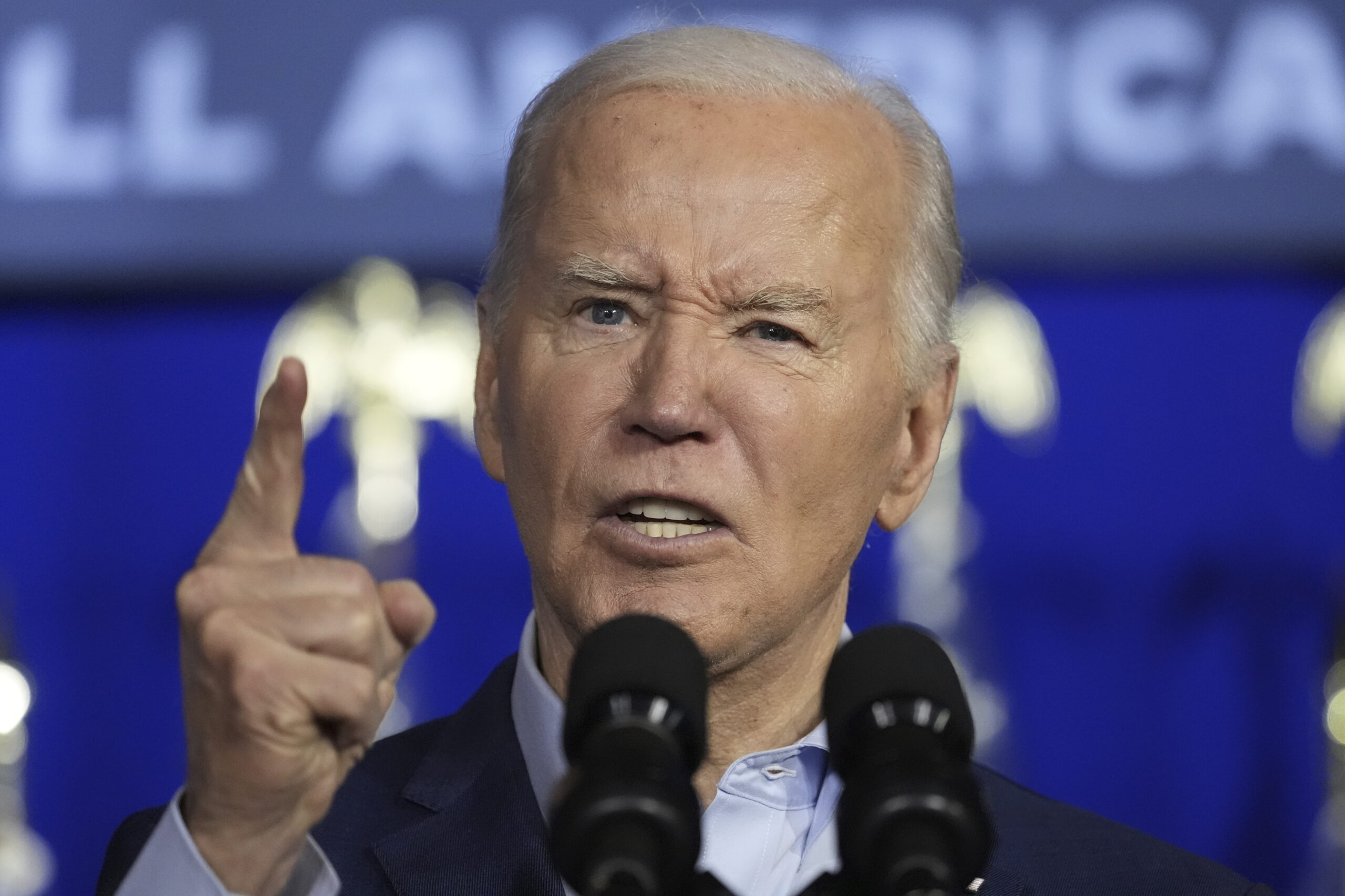 Biden breaks with reality