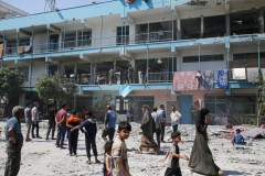 Israeli airstrike on school in Gaza kills dozens including terrorists