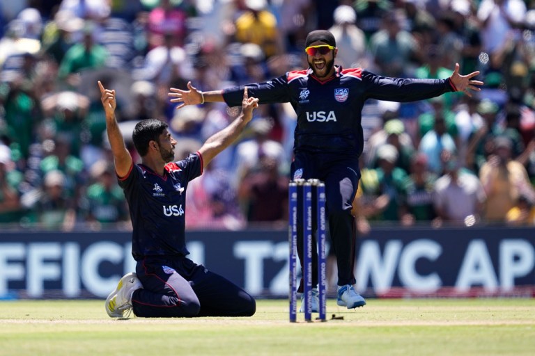 US cricket team stuns Pakistan in huge upset at T20 World Cup