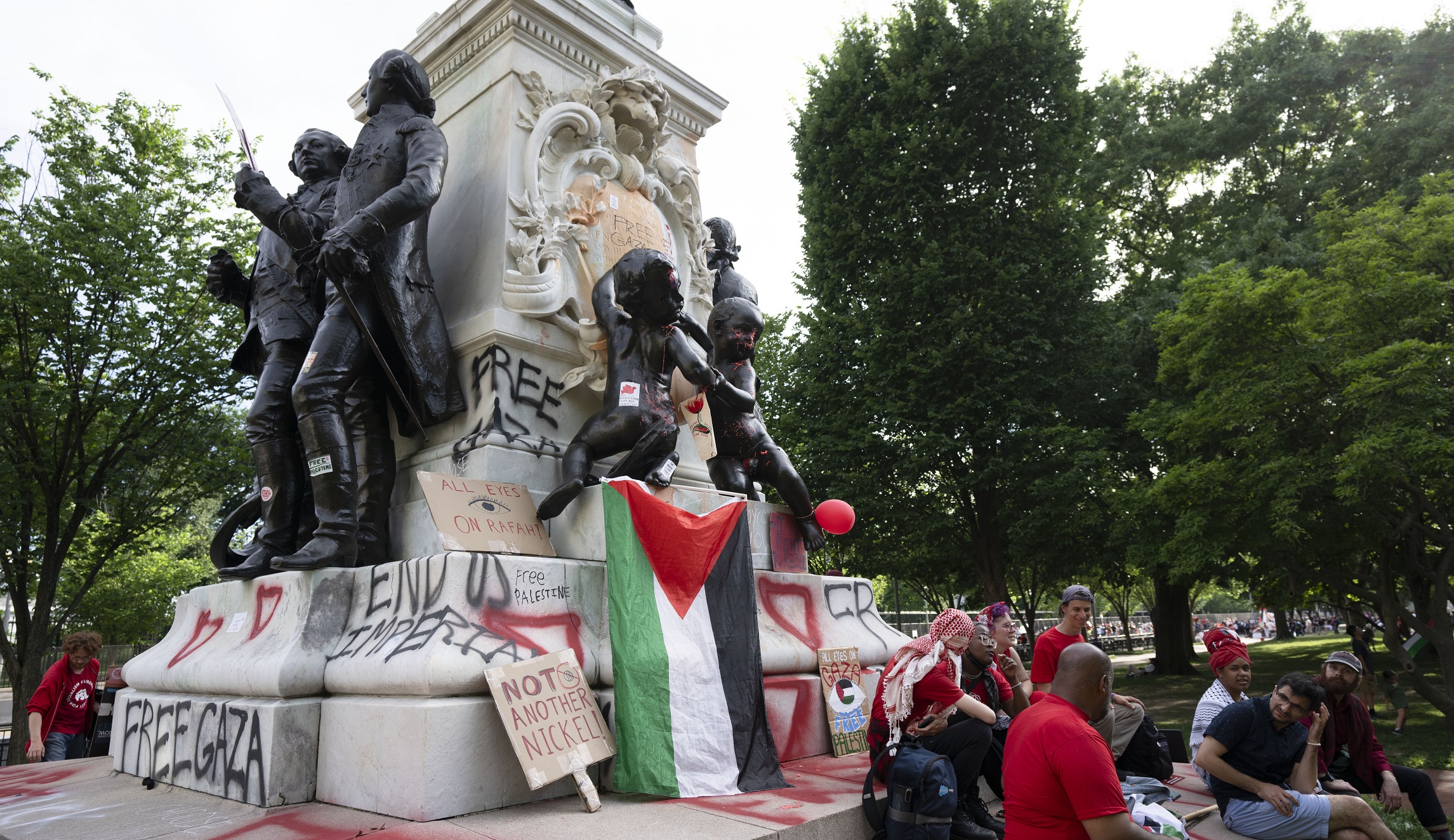 Violent rhetoric mars DC anti-Israel protest