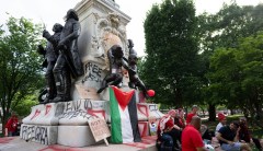 Violent rhetoric mars DC anti-Israel protest