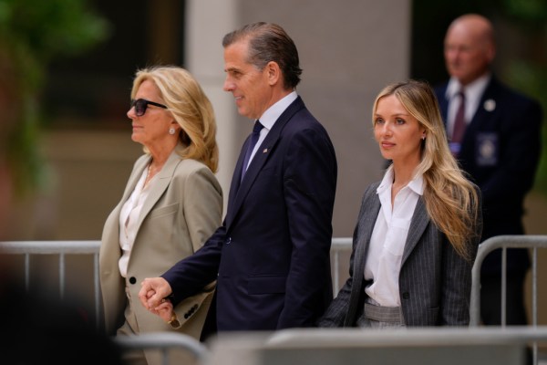 Joe Biden ‘proud’ of first son Hunter following gun charge conviction