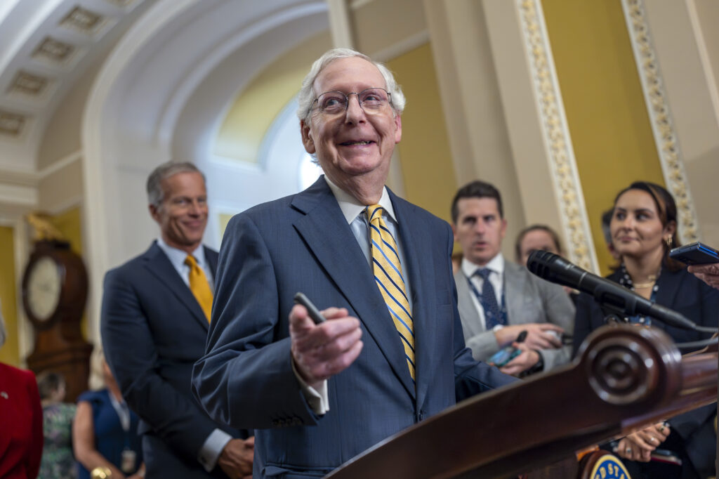McConnell considers future after stepping down from leadership