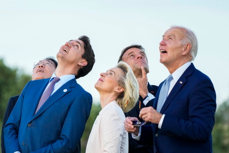 Sunak defends Biden over video showing him wandering away from G7 leaders