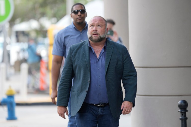 Alex Jones’s Infowars to be liquidated to secure $1 billion payment for Sandy Hook families