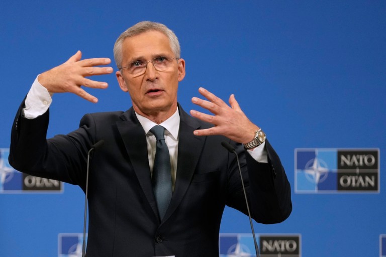 NATO chief pushes China to choose a side: The West or authoritarians