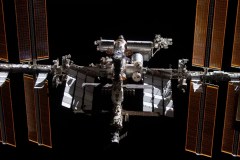 ISS astronauts forced to take cover as Russian satellite fractures in space