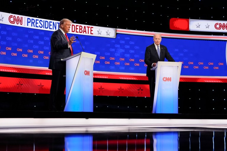 Trump blames foreign policy crises on Biden weakness during debate