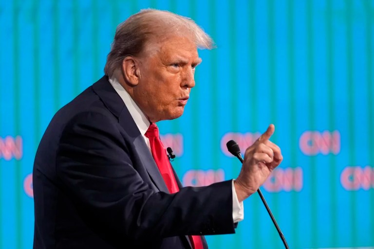 Trump allies laud disciplined debate