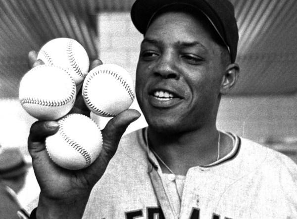 The glorious glove of Willie Mays