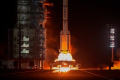 China displays flag on moon after lunar spacecraft landing