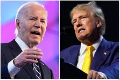 Deciding voters leaning toward Trump but differ on policy: Poll