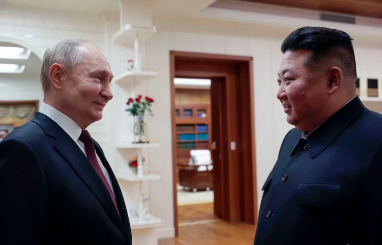 South Korea will ‘reconsider’ providing weapons to Ukraine as Putin allies with Kim Jong Un