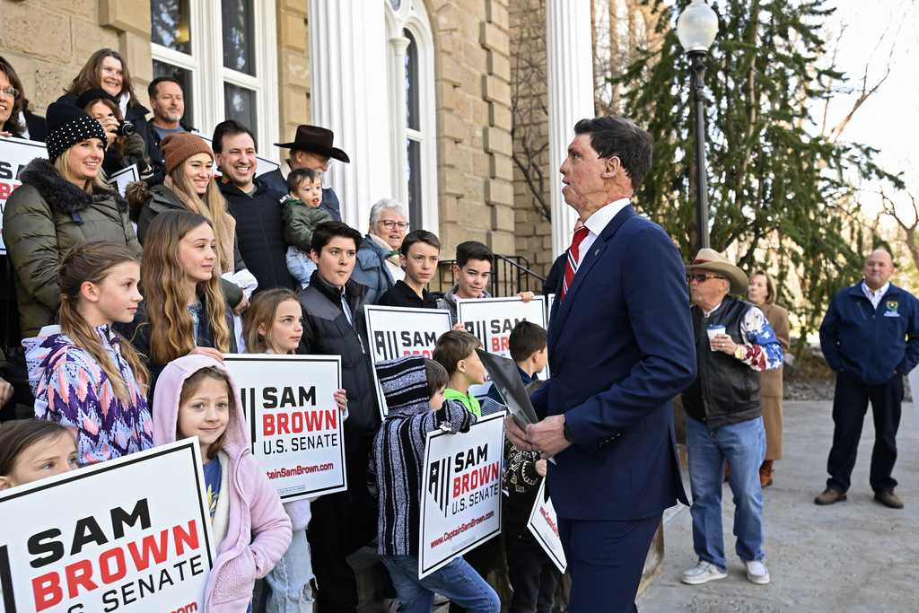 Trump-backed Sam Brown wins Nevada GOP Senate primary to take on Sen. Jacky Rosen