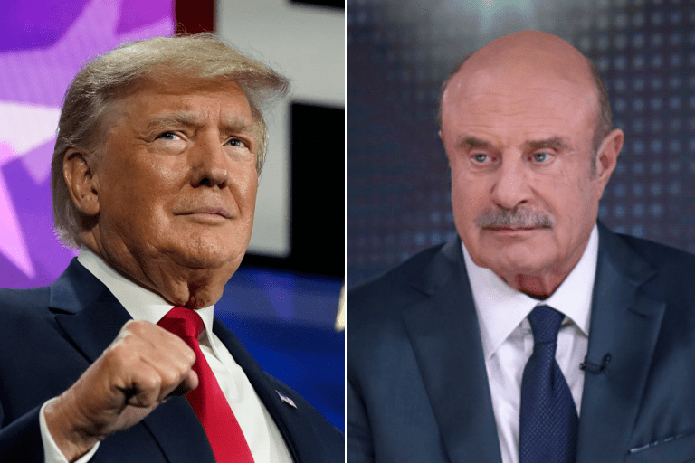 Trump compares his court cases to Oprah’s and says it’s an ‘honor’ to have Dr. Phil’s support