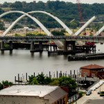 Protester who has been on Frederick Douglass bridge for four days to come down ‘soon’
