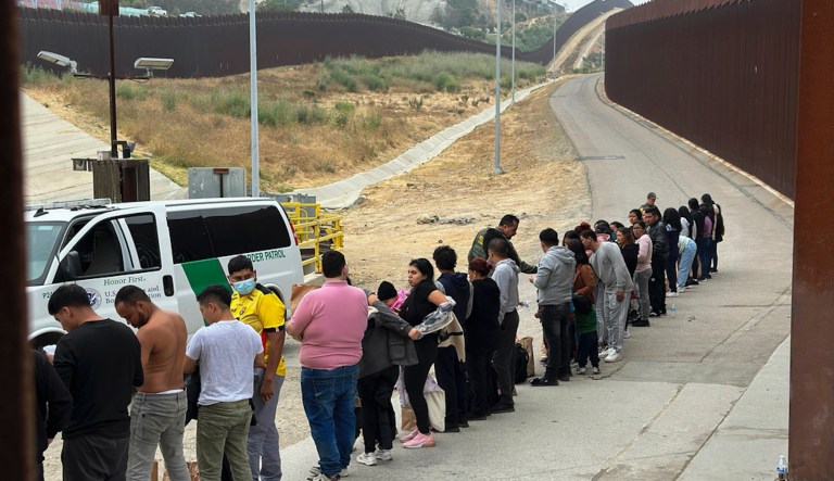 Biden lies that border crossings are down when they’ve doubled since he took office