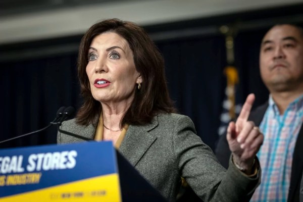 Hochul refuses to back down on congestion pricing after Duffy’s funding threats