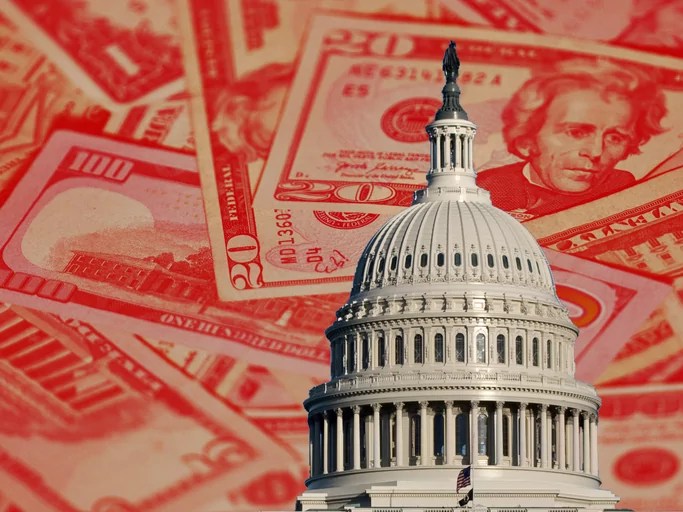 Interest on the national debt now eats up 18% of our tax revenue