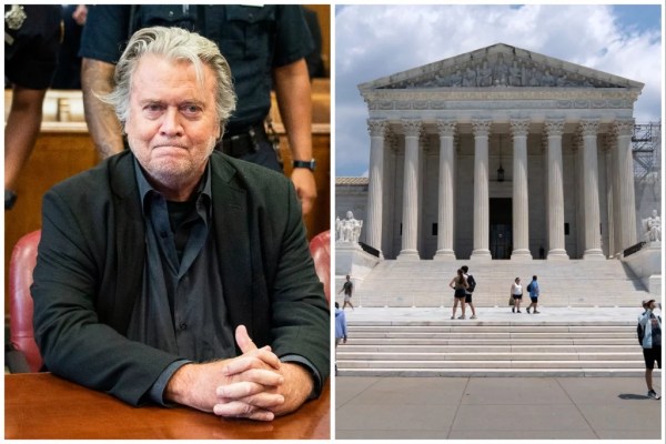 Steve Bannon requests Supreme Court delay his prison sentence
