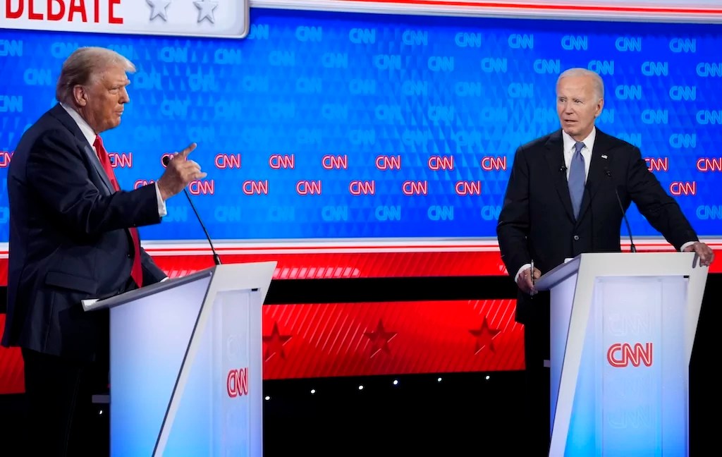 Trump testy over Biden’s Charlottesville claims