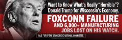 DNC trolls Trump with billboard near Wisconsin rally