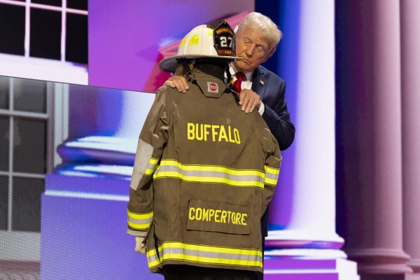 Here’s the story behind the spelling of Corey Comperatore’s name on his fire gear