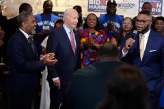 Black House Democrats throw weight behind Biden amid party infighting