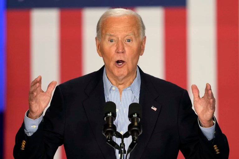 Biden’s defiance and denial raise prospects of fight with Democrats over nomination