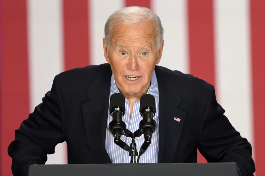 Biden’s problem
isn’t his age, it’s his personality