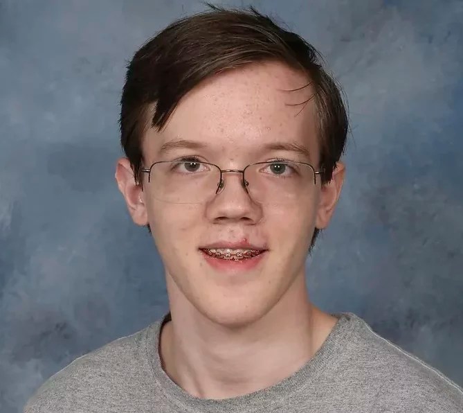 This 2021 photo provided by Bethel Park School District shows student Thomas Matthew Crooks who graduated from Bethel Park High School with the Class of 2022, in Bethel Park, Pa. Crooks was identified by the FBI as the shooter involved in an assassination attempt of former President Donald Trump at a campaign rally on Saturday, July 13, 2024, in Butler, Pa. (Bethel Park School District via AP)