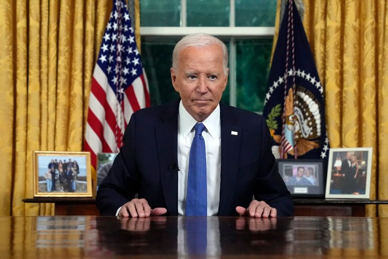 Biden loves Biden, not America