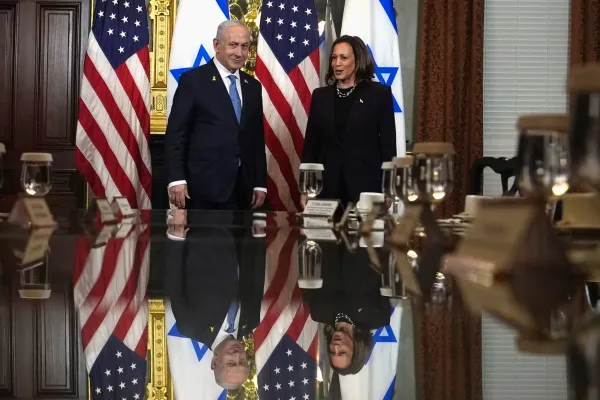 Israeli official warns Harris remarks could hamper ceasefire hostage deal