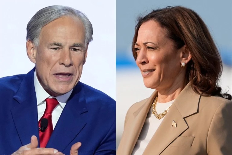 Abbott challenges Harris to endorse immigration legislation during border visit
