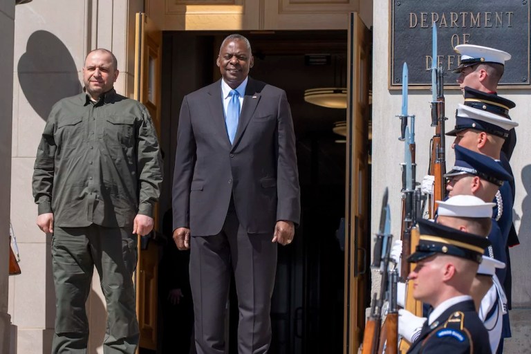 Austin previews Ukraine military aid package exceeding $2.3 billion