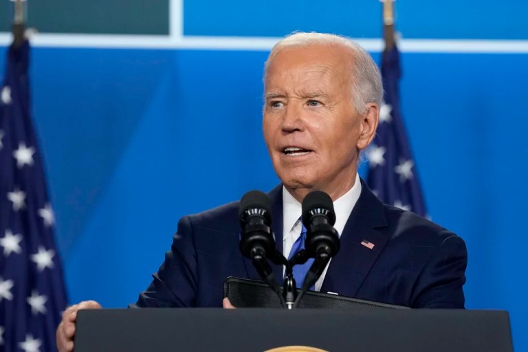 Biden says DNC delegates free to back someone else but ‘it’s not gonna happen’