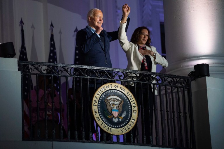 Voters want Biden out, reject Harris as replacement