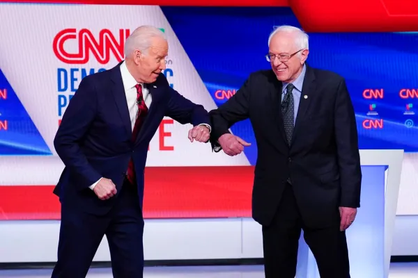 Bernie Sanders issues challenge to Biden: ‘Turn off the teleprompter’
