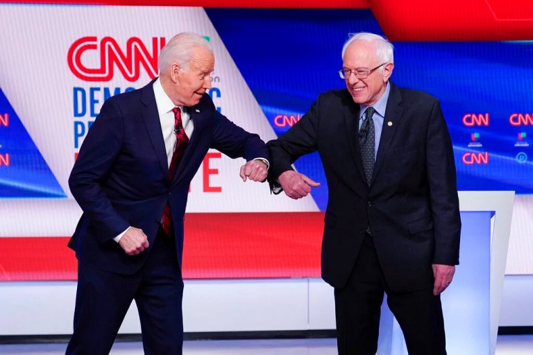 Bernie Sanders issues challenge to Biden: ‘Turn off the teleprompter’