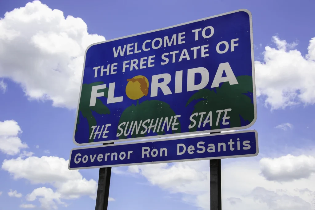 Florida was top stated destination of illegal immigrants who arrived under Biden: Report