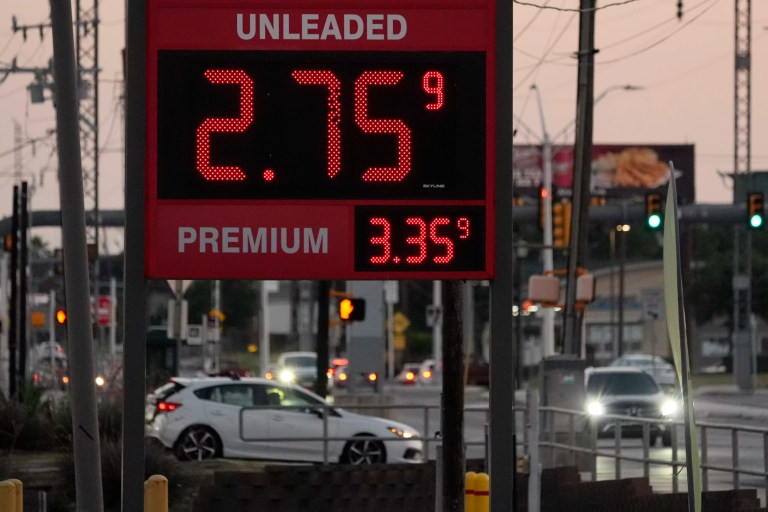 Gas prices: National average cost falls to under $3.30 per gallon 